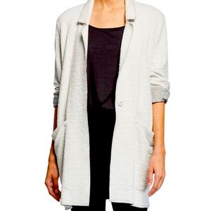 Eileen Fisher Textured Boxy Jacket